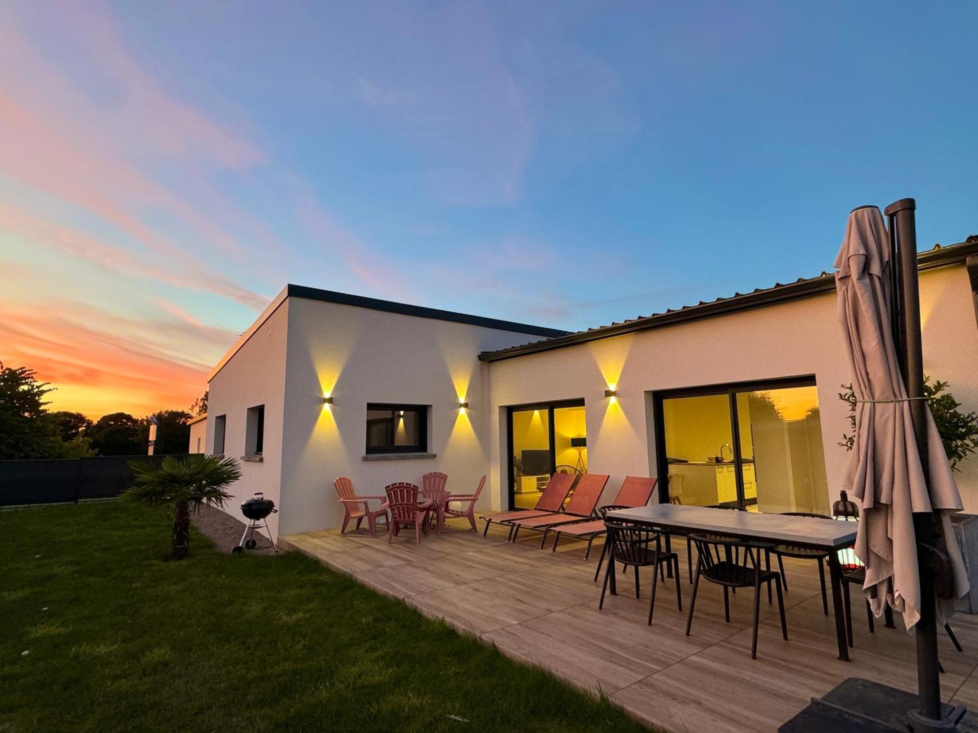 Maison Neuve 4 Etoiles Plain-Pied Proche De La Mer Plurien 外观 照片