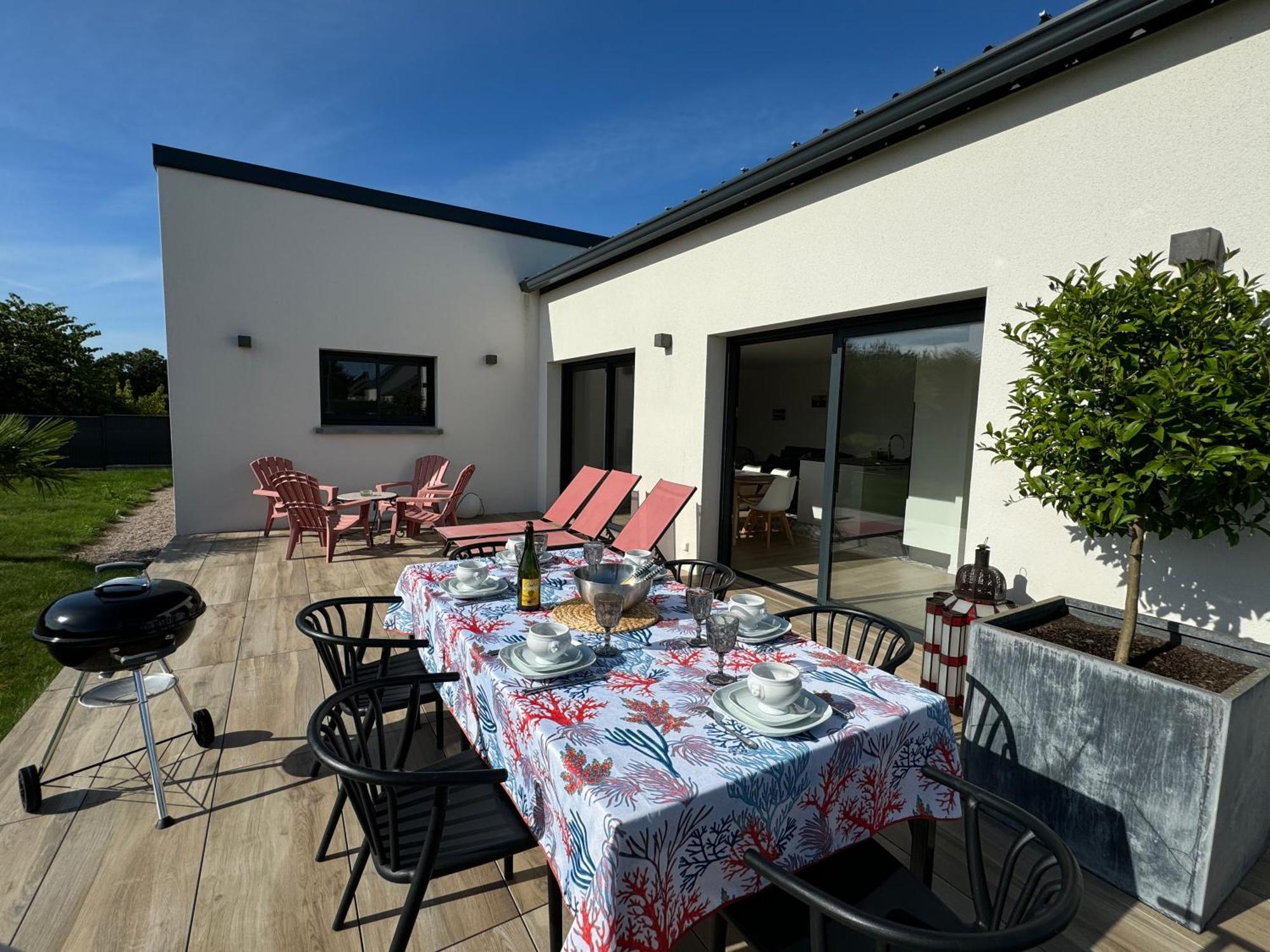 Maison Neuve 4 Etoiles Plain-Pied Proche De La Mer Plurien 外观 照片